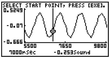 CASIO FX-9860G AU - - To transform sampled data to list data - 1
