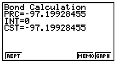 CASIO FX-9860G AU - • Rendement annuel (YLD) - 1
