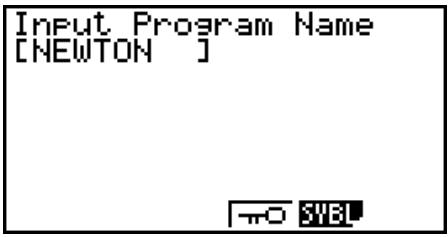 CASIO FX-9860G AU - - To convert a program - 2