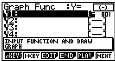 CASIO FX-9860GII SD - Appuyez sur F5 (GUIDE). - 1