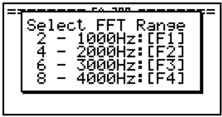 CASIO FX-9860GII SD - ■ Using Setup Wizard to Configure Settings for FFT (Frequency Characteristics) Data Sampling - 1
