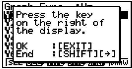 CASIO FX-9860GII SD - - Exécution d'un guide - 5