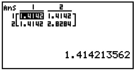 CASIO FX-9860GII SD - Exemple - 1