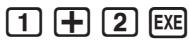 CASIO FX-9860GII SD - - Pour rappeler une fonction comme variable - 4