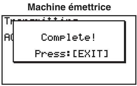 CASIO FX-9860GII SD - - Pour exécuter une transmission - 2
