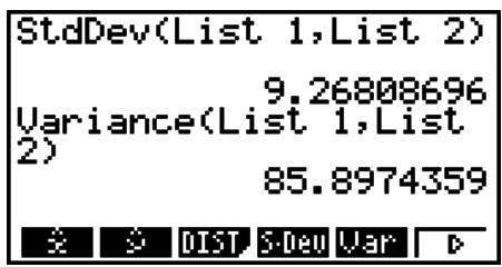 CASIO FX-9860GII SD - Exemple - 1