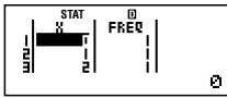 CASIO FC 100V - Calcul statistique à une variable - 19