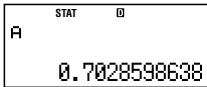 CASIO FC 100V - Exampie 12: - 2