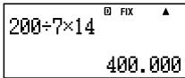 CASIO FC 100V - Fonction d'arrondi (Rnd) - 2