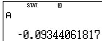 CASIO FC 100V - Example 17: y = AB^x - 1