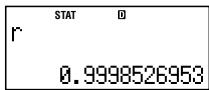CASIO FC 100V - Example 17: y = AB^x - 2