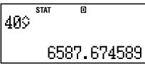 CASIO FC 100V - Example 17: y = AB^x - 71