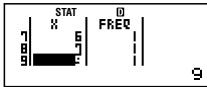 CASIO FC 100V - Calcul statistique à une variable - 1