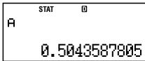 CASIO FC 100V - Exampie 9 : - 2