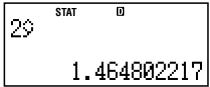 CASIO FC 100V - Exampie 10 : - 15