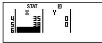 CASIO FC 100V - Example 17: y = AB^x - 19