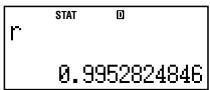 CASIO FC 100V - Exampie 9 : - 4