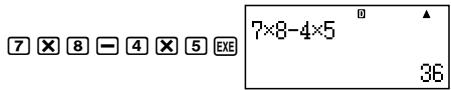 CASIO FC 100V - Calculus arithmetiques - 1