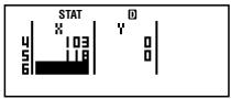 CASIO FC 100V - Autres types de calcul de régression - 7