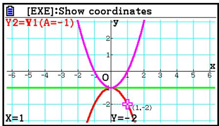 CASIO FX COLOR GRAPH 20 - Exemple - 2
