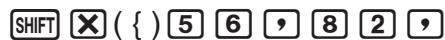 CASIO FX COLOR GRAPH 20 - - Pour saisir directement une liste de valeurs - 1