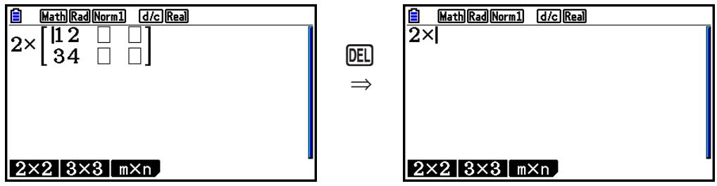 CASIO FX COLOR GRAPH 20 - Exemple Affecter le résultat du calcul à la Mat J - 3