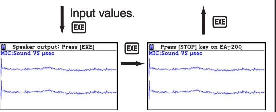 CASIO FX COLOR GRAPH 20 - • Operations during a sampling operation - 4