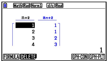 CASIO FX COLOR GRAPH 20 - Exemple - 1