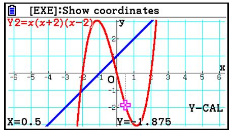 CASIO FX COLOR GRAPH 20 - Exemple - 1