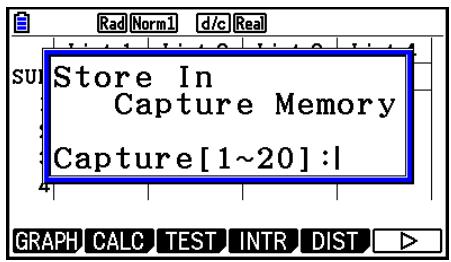 CASIO FX COLOR GRAPH 20 - - Pour capturer l'image d'un écran - 1