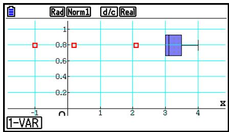 CASIO FX COLOR GRAPH 20 - ■ Graphe en cadre médian - 2