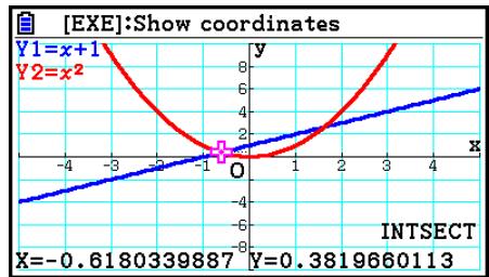 CASIO FX COLOR GRAPH 20 - Exemple - 1