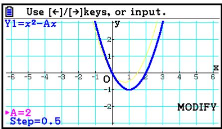 CASIO FX COLOR GRAPH 20 - Type 1 (Y= expression) - 2