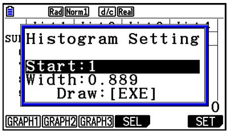 CASIO FX COLOR GRAPH 20 - ■ Graphe à ligne brisée - 1