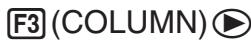 CASIO FX COLOR GRAPH 20 - - Pour supprimer une colonne - 1