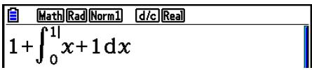 1 + \int_0^{1} x + 1 \mathrm{d}x