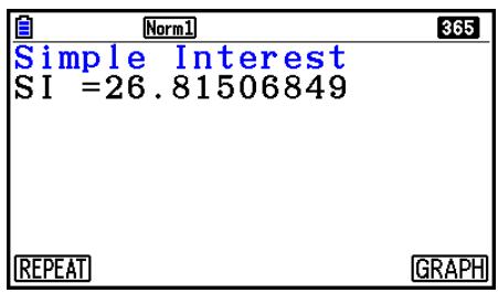 CASIO FX COLOR GRAPH 20 - - Formule - 2