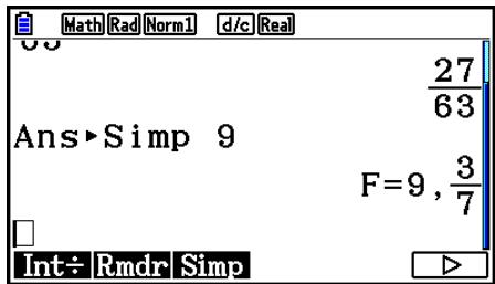 CASIO FX COLOR GRAPH 20 - ■ Reste de la division d'un entier par un entier - 6