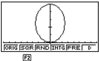 CASIO GRAPH 35,  GRAPH 35+ - Représenter graphiquement r = 5 puis ajuster le graphe - 1