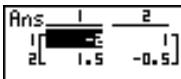 CASIO GRAPH 35,  GRAPH 35+ - Exemple - 1