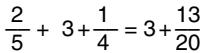 CASIO GRAPH 35,  GRAPH 35+ - Fractions - 1