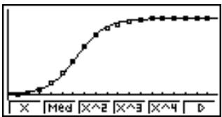 CASIO GRAPH 35,  GRAPH 35+ - ■ Graphe de régression logistique - 2