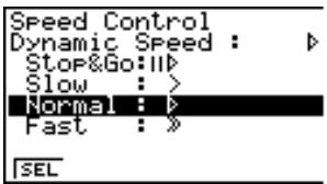 CASIO GRAPH 35,  GRAPH 35+ - Rappelez le menu de réglage de plage du coefficient. - 2