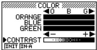 CASIO GRAPH 35,  GRAPH 35+ - - Pour afficher l'écran de réglage du contraste - 1
