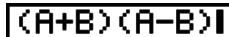CASIO GRAPH 95 - Exemple Rappeler le contenu de la mémoire de fonctions 1 - 2