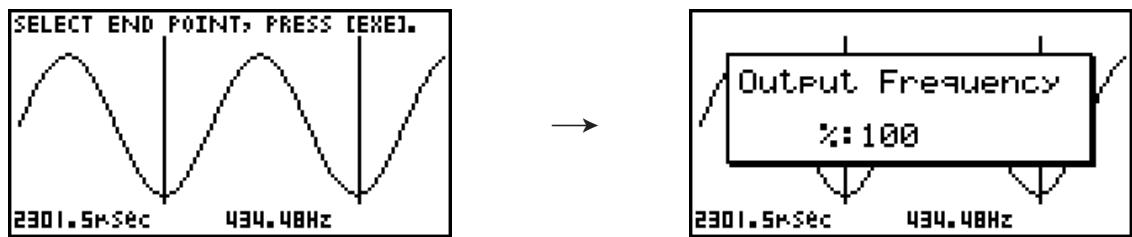 CASIO GRAPH 95 - - To configure a setup for speaker output - 4