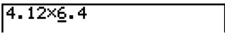 CASIO GRAPH 95 - Exemple 1 Effectuer les deux calculs suivants - 6