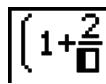 CASIO GRAPH 95 SD - - Exemples de saisie dans le mode d'écriture mathématique - 16