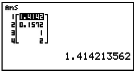 CASIO GRAPH 95 SD - Example - 4