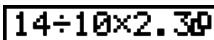 CASIO GRAPH 95 SD - - Pour définir le texte à copier - 1